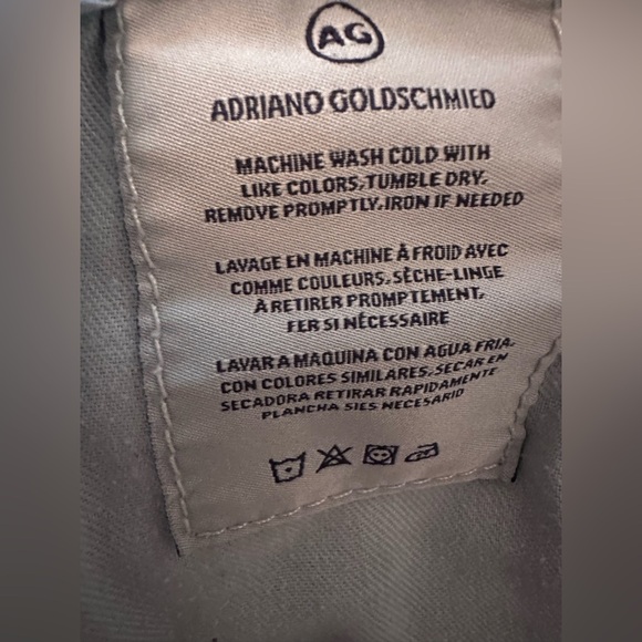 Mens AG Light Medium Blue denim Jeans, size 34 - Picture 6 of 9